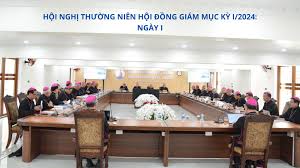 Hoi nghi Thuong nien Hoi dong Giam muc ky I/2024: Ngay I