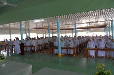 Lễ khai giảng lớp Hạnh Đường khóa 6 tại Tòa Thánh Tây Ninh
