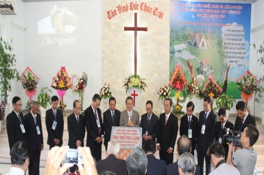 Quảng Nam: Lễ Cảm tạ Đức Chúa Trời và khởi công xây dựng Nhà thờ TL Dương Yên