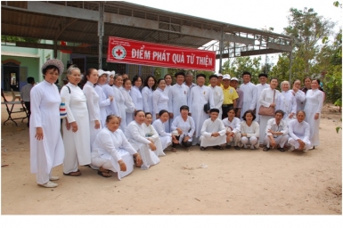 Họ đạo Sài Gòn công tác từ thiện cho dân tộc Tà Mun