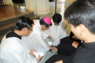 Thánh lễ Tiệc Ly 2012 tại Đại Chủng viện Thánh Giuse