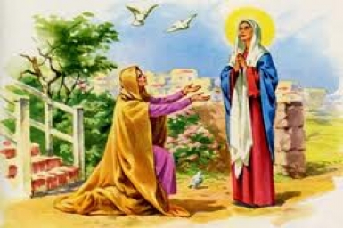 Maria ở lại độ ba tháng: Lễ Đức Maria thăm viếng Bà Êlisabeth (31.5.2012)