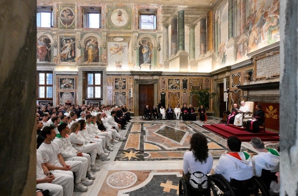 Đức Giáo hoàng đề cao giá trị nhân văn của thể thao: cạnh tranh không thù địch