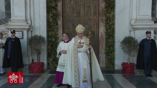 Đóng Cửa Thánh tại Vương cung Thánh đường Thánh Phaolô ngoại thành