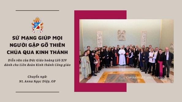 Diễn văn của ĐGH Lêô XIV dành cho Liên đoàn Kinh Thánh Công giáo