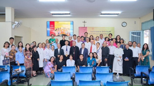 Buổi Suy tôn Lời Chúa của Văn phòng Đối thoại Đại kết và Liên tôn ngày 22.01.2025