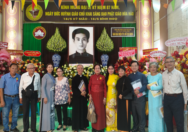 Chung vui với tín đồ Phật giáo Hòa Hảo nhân lễ kỷ niệm 87 năm ngày Khai sáng Đạo