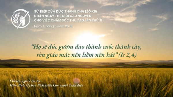 Sứ điệp của Đức Giáo hoàng nhân Ngày Thế giới Cầu nguyện cho việc Chăm sóc Thụ tạo năm 2026
