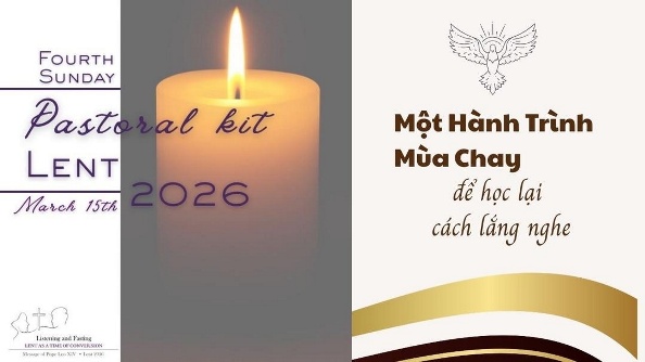 Tài liệu Mục vụ giúp sống Mùa Chay 2026 của Bộ Phát triển Con người Toàn diện - Tuần 4