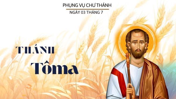 Ngày 03 tháng 07: Thánh Tôma, Tông đồ