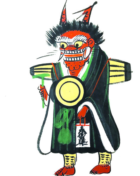 Tranh dân gian Otsu: Phật tính trong muôn vạn hình hài