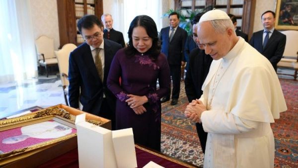 ĐGH Lêô XIV tiếp kiến Phó Chủ tịch nước Việt Nam Võ Thị Ánh Xuân