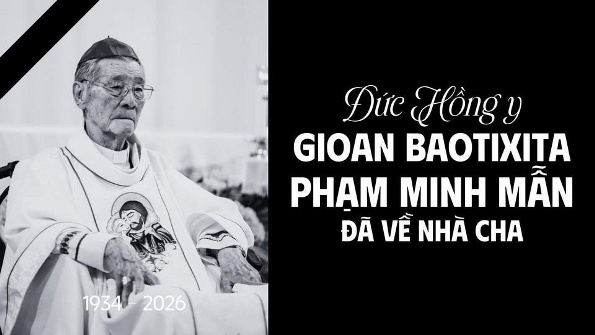 Đức Hồng y Gioan Baotixita Phạm Minh Mẫn đã về Nhà Cha