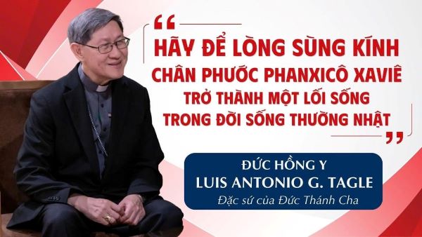 Phỏng vấn Đức Hồng y Luis Antonio G. Tagle, Đặc sứ của Đức Giáo hoàng Lêô XIV ngày 01.07.2026